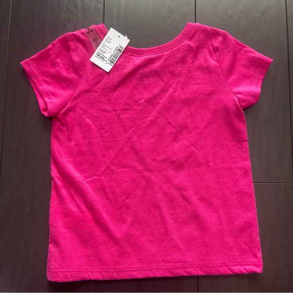 NWT The Children’s Place baby girl graphic glitter t-shirts size 18-24M - Picture 4 of 7